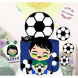 Arquivo Topo de Bolo Copa do Mundo