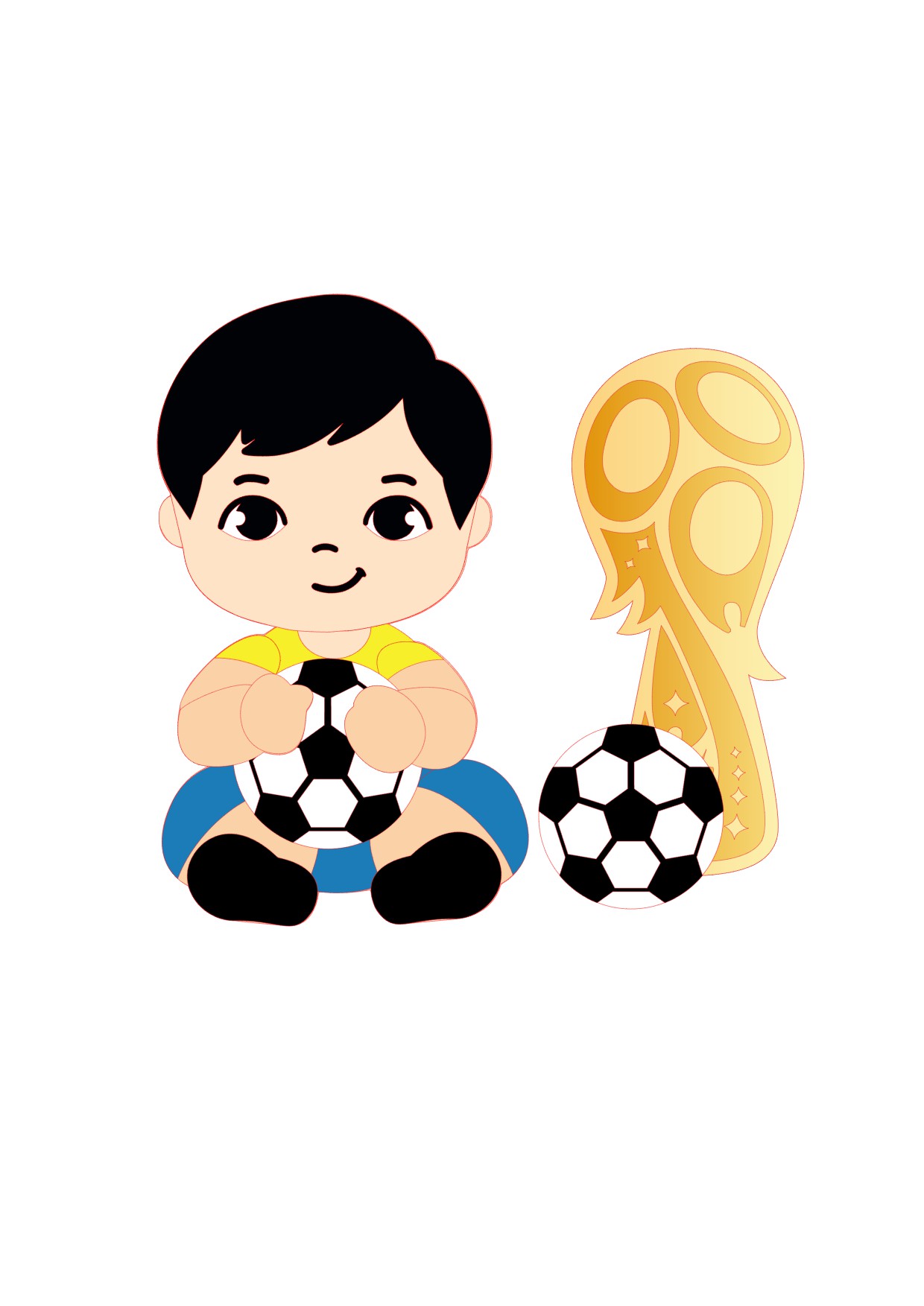 Arquivo Topo de Bolo Copa do Mundo 1