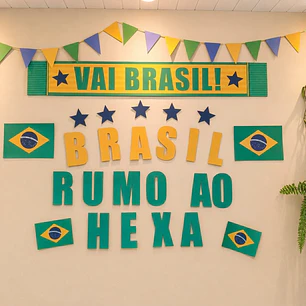 Arquivo Copa do Mundo Decoração Brasil