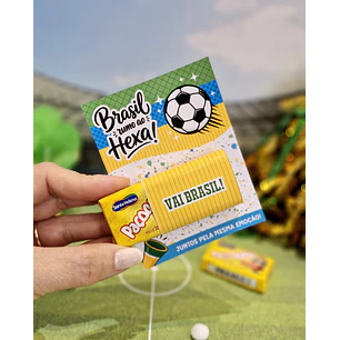 Arquivo Copa do Mundo Card Paçoquinha