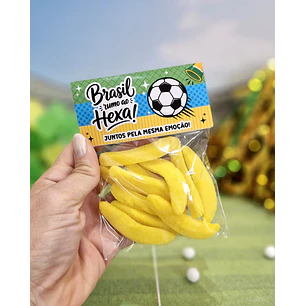 Arquivo Copa do Mundo Lapela Saquinho 10cm