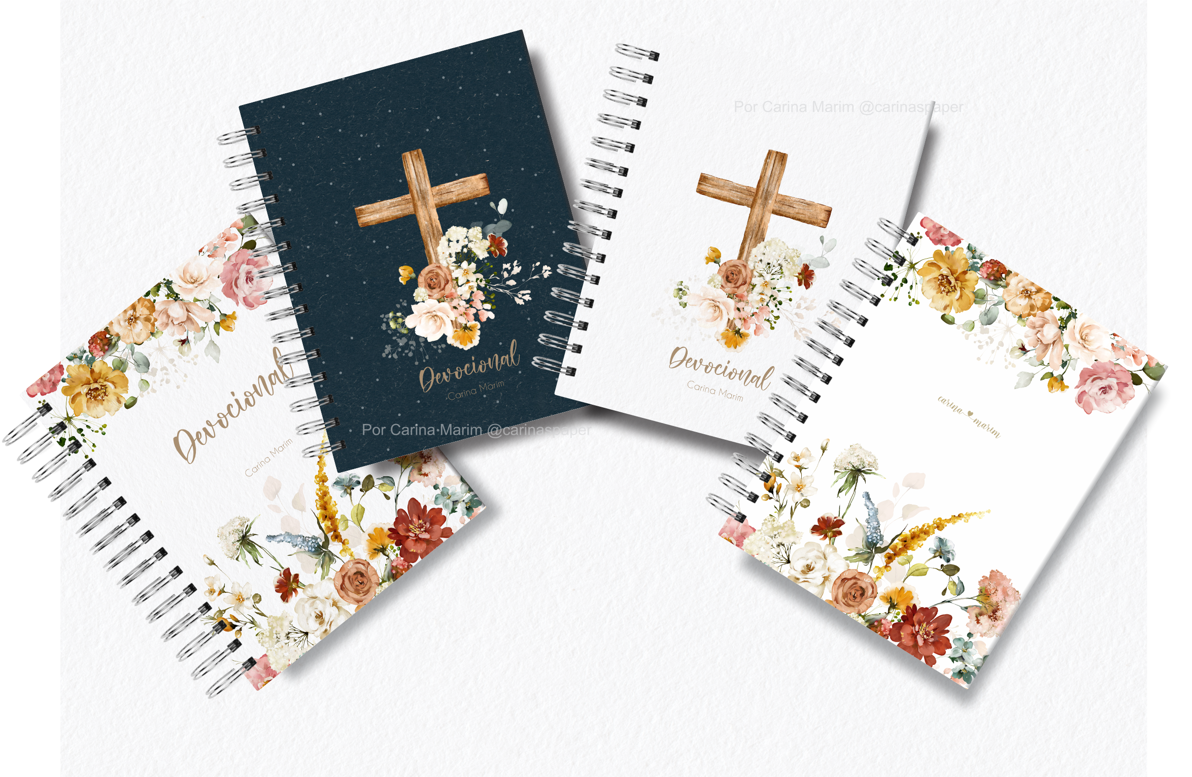 Arquivo Encadernação Combo Planner Devocional Evangelico e Catolico  2