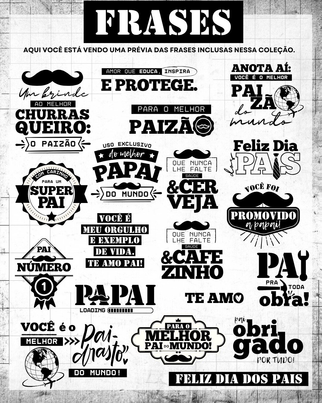 Arquivo Dia dos Pais Kit Digital 3