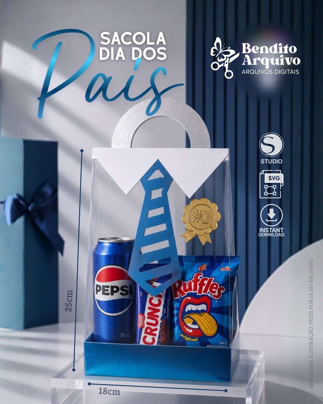 Arquivo Dia dos Pais Sacola Azul 1