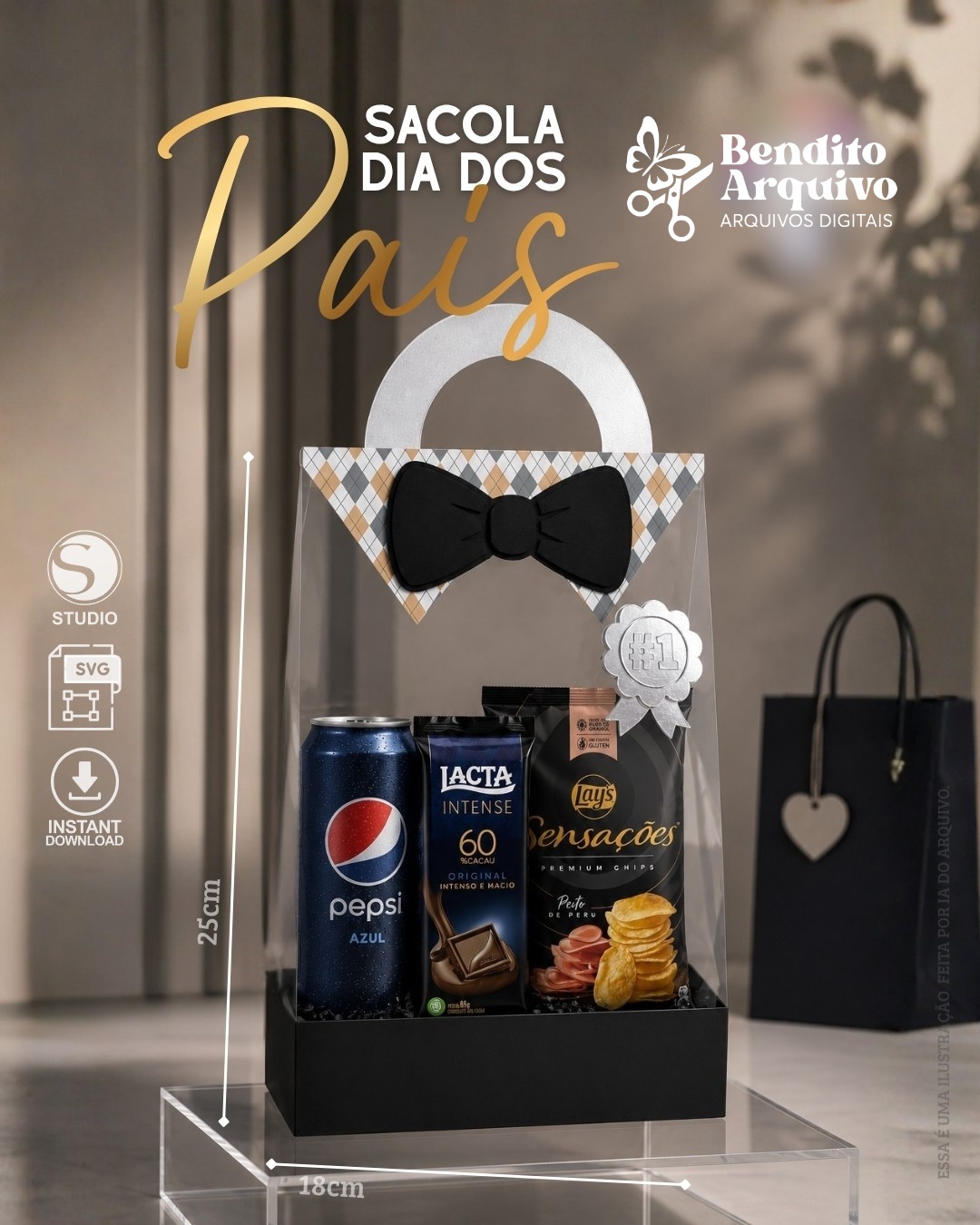 Arquivo Dia dos Pais Sacola Preta 1