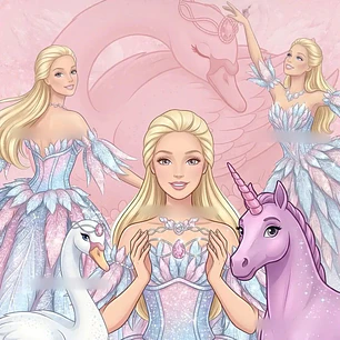 Kit Digital Barbie e o Lago dos Cines