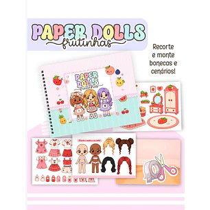 Arquivo Paper Dolls Frutinhas
