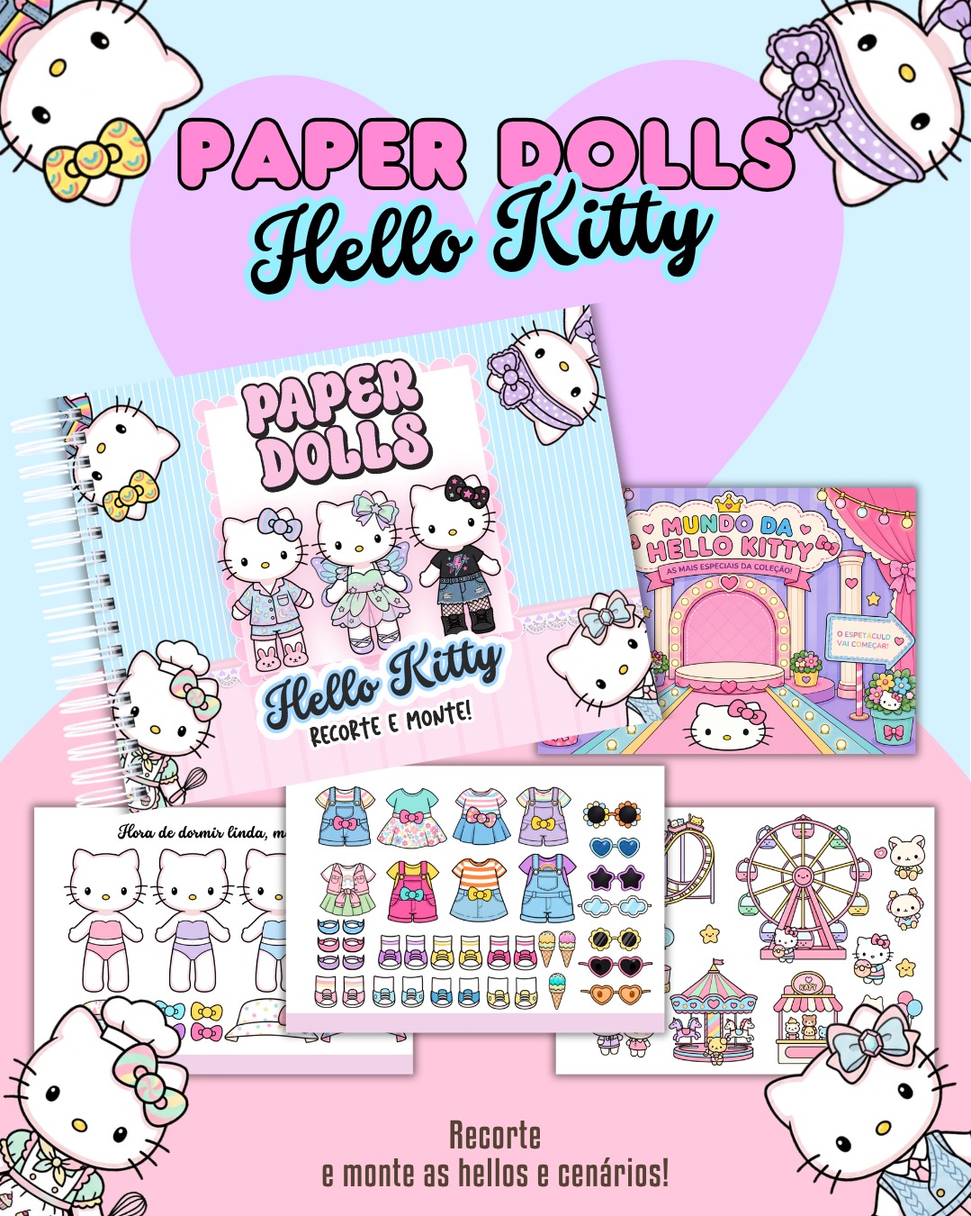 Arquivo Paper Dolls Hello Kitty 1