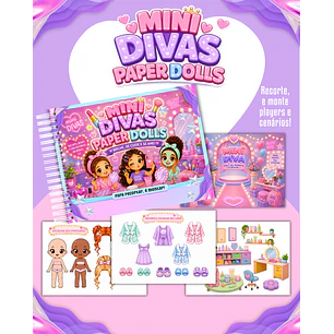 Arquivo Paper Dolls Mini Divas