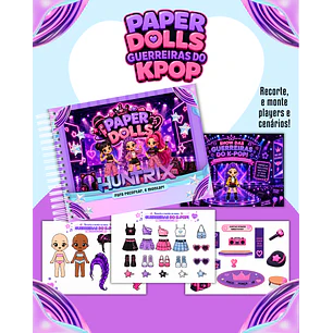 Arquivo Paper Dolls Guerreiras do Kpop