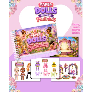 Arquivo Paper Dolls Fadinhas