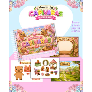 Arquivo Paper Dolls Capivaras