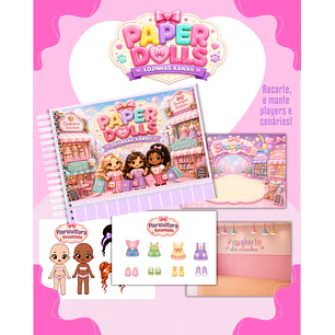 Arquivo Paper Dolls Lojinhas Kawaii