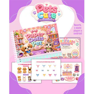 Arquivo Paper Dolls Pets Cute
