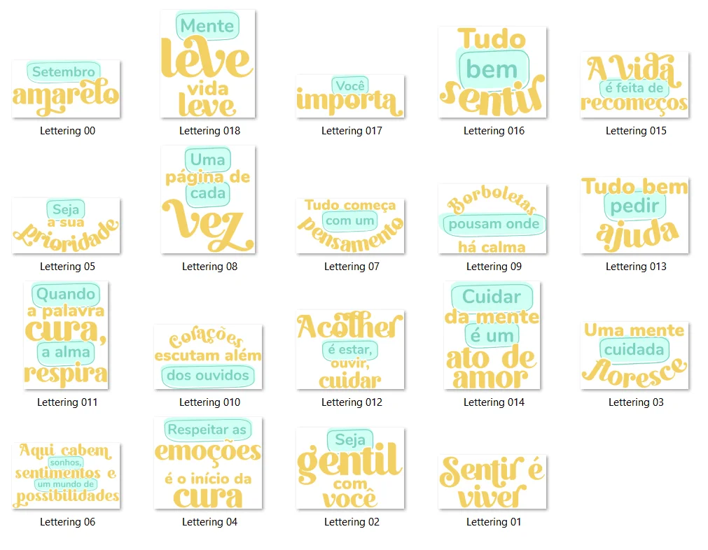 Kit Digital Setembro Amarelo e Saúde Mental 2
