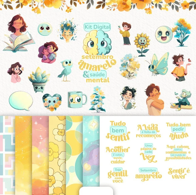 Kit Digital Setembro Amarelo e Saúde Mental 1