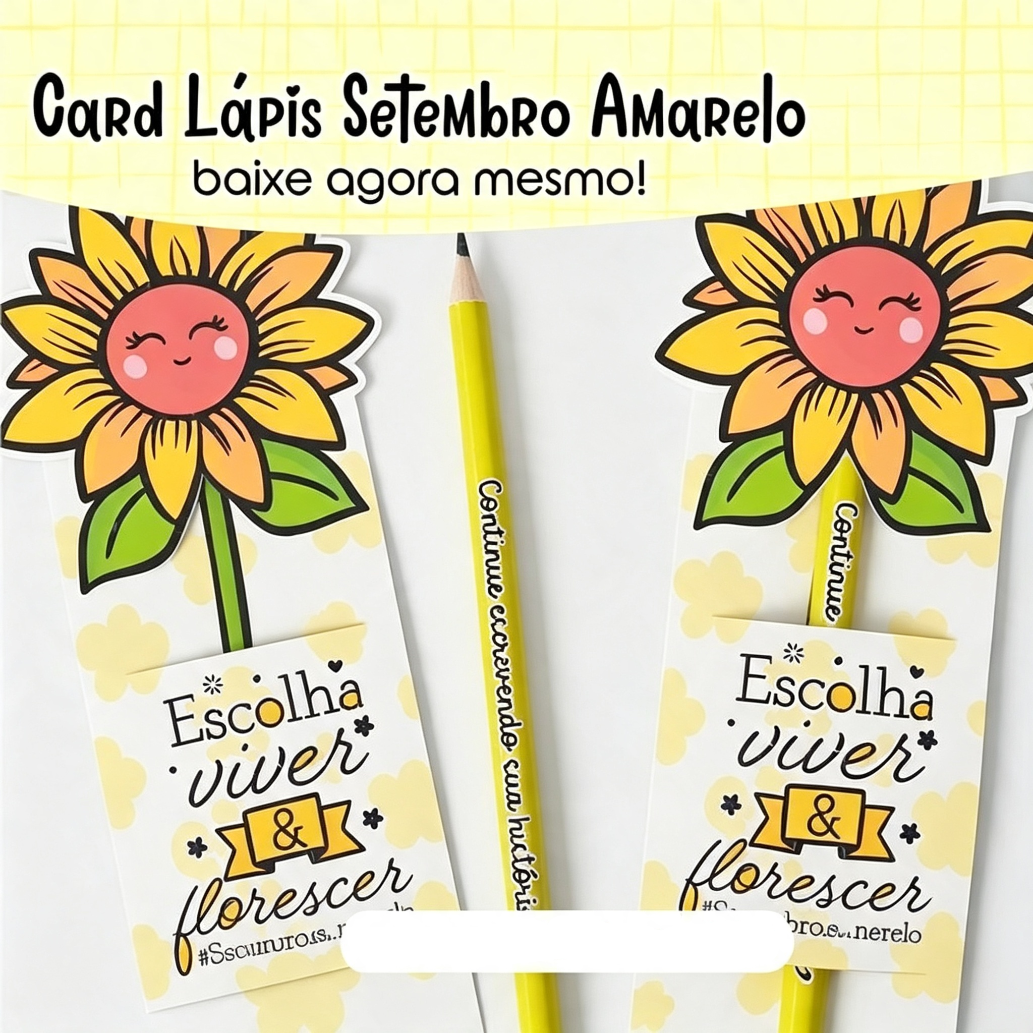 Arquivo Setembro Amarelo Card Lápis 1