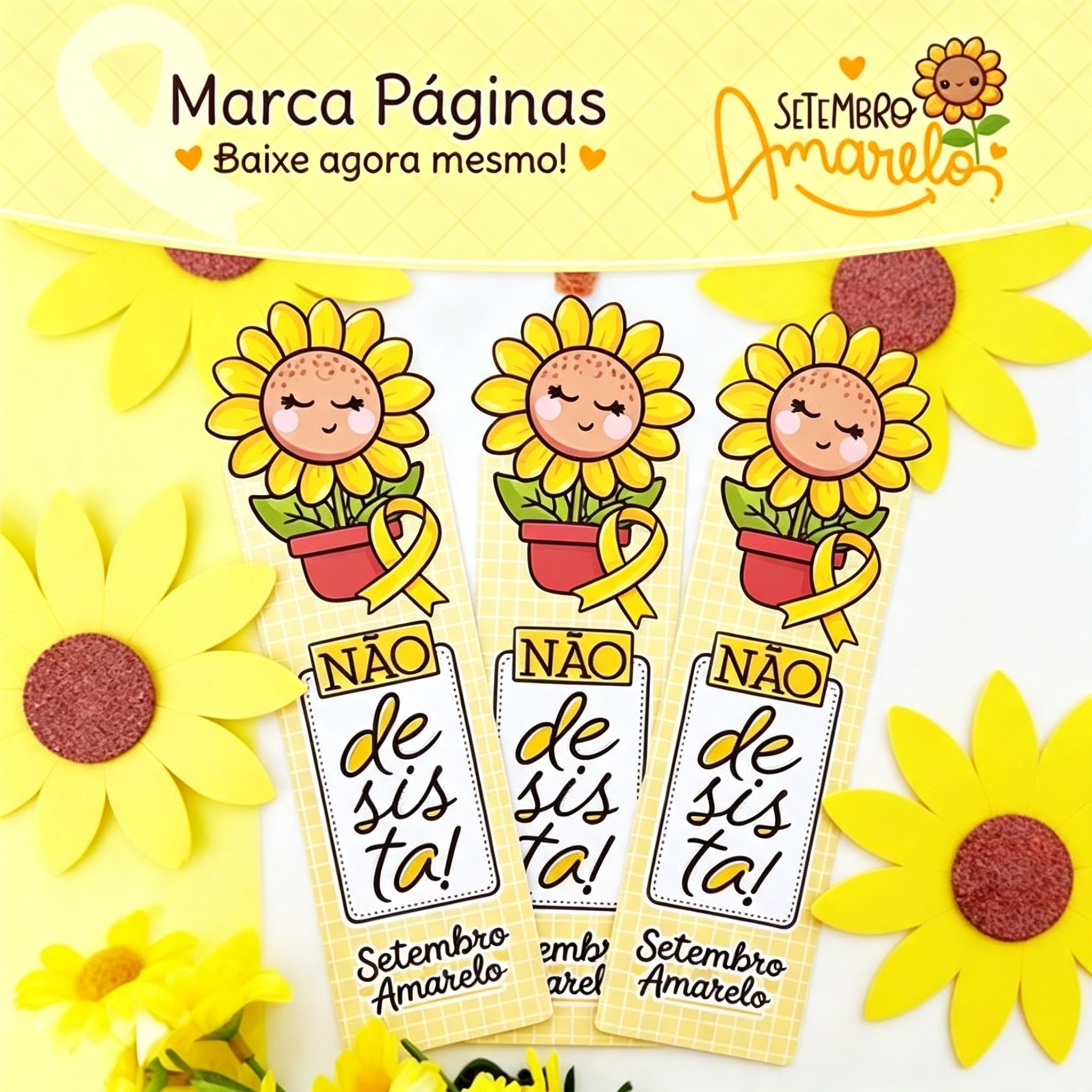 Arquivo Setembro Amarelo Marca páginas 1