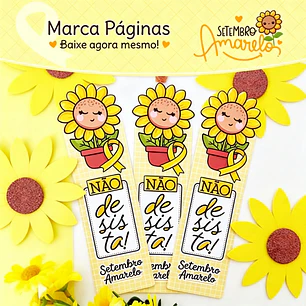 Arquivo Setembro Amarelo Marca páginas