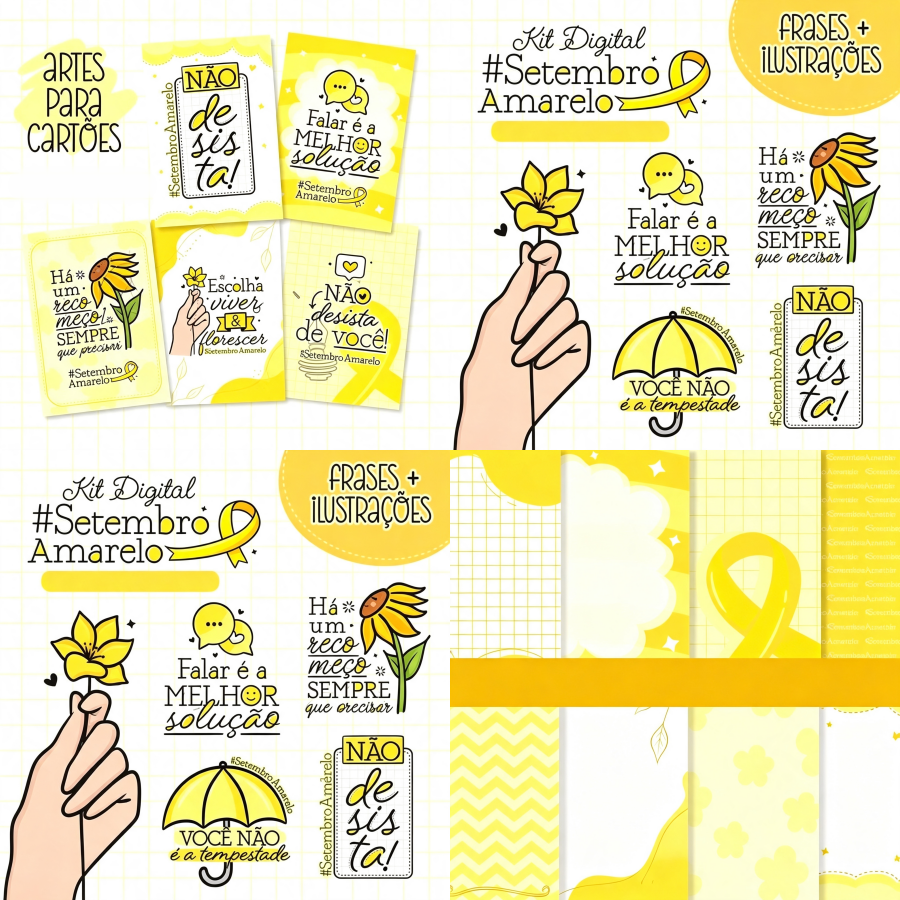 Kit Digital Setembro Amarelo 1