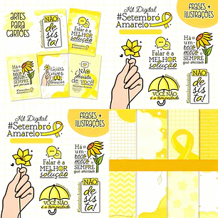 Kit Digital Setembro Amarelo