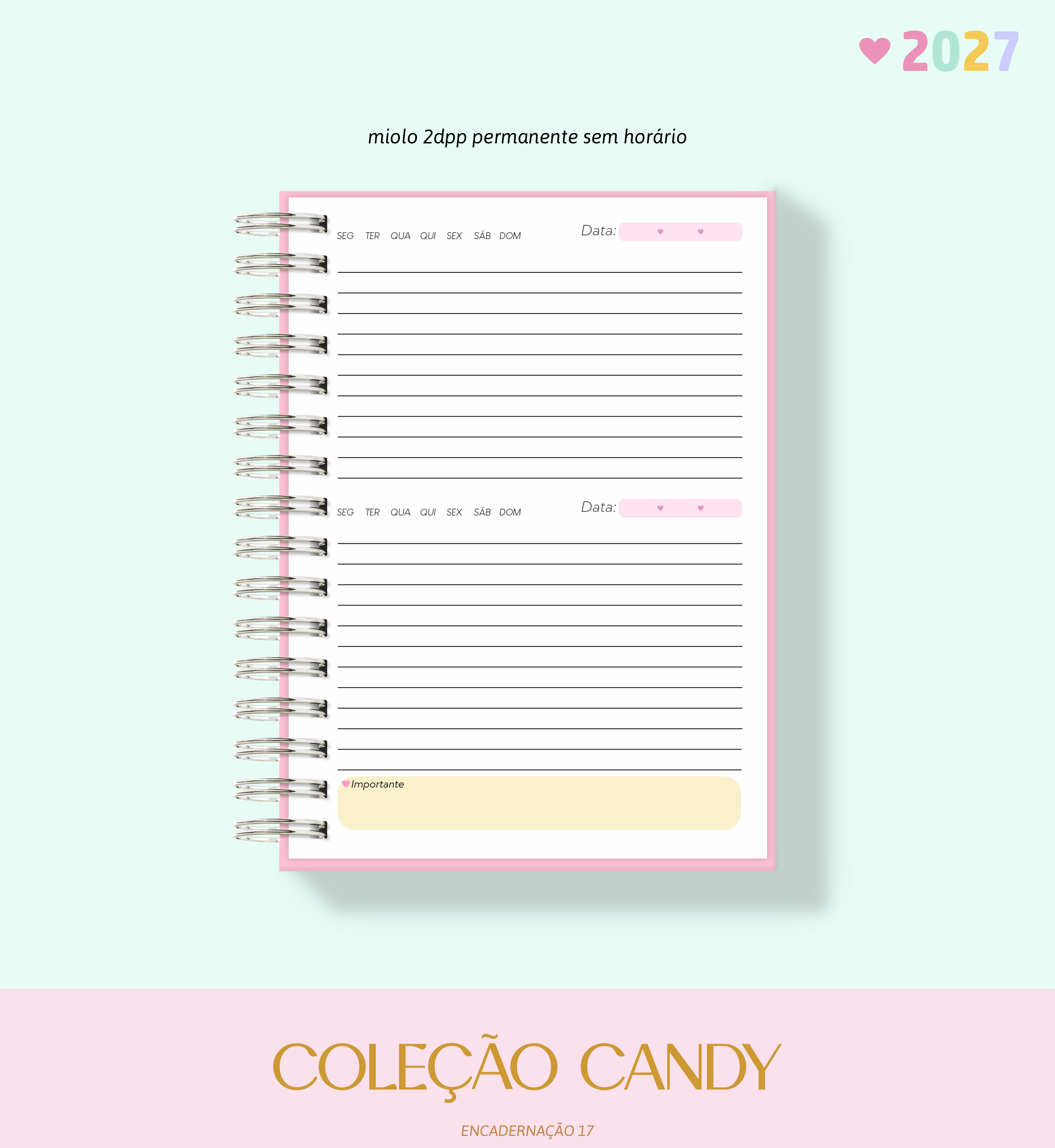 Arquivo Combo Agenda Candy 2027 4