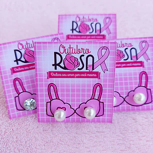 Arquivo Outubro Rosa Card Brinco Sutiã