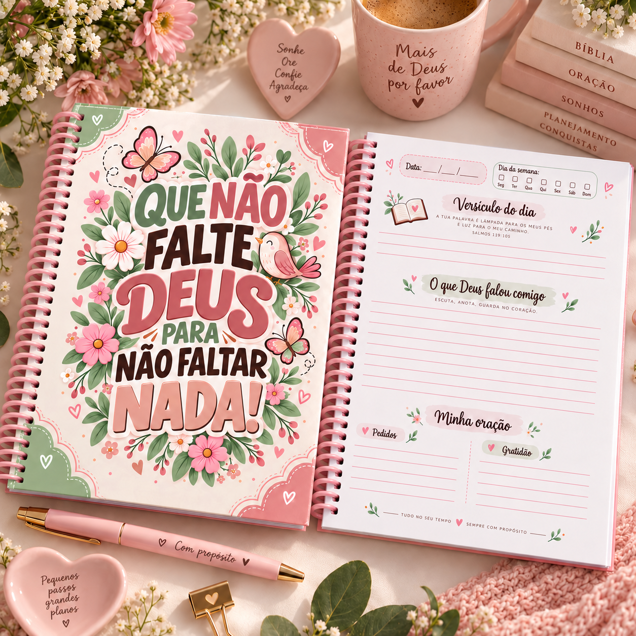 Arquivo Pack Encadernação - Que não falte Deus 2