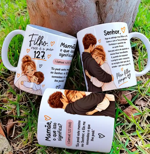 Arquivo Sublimação Caneca Filho Você é o Meu 127 1