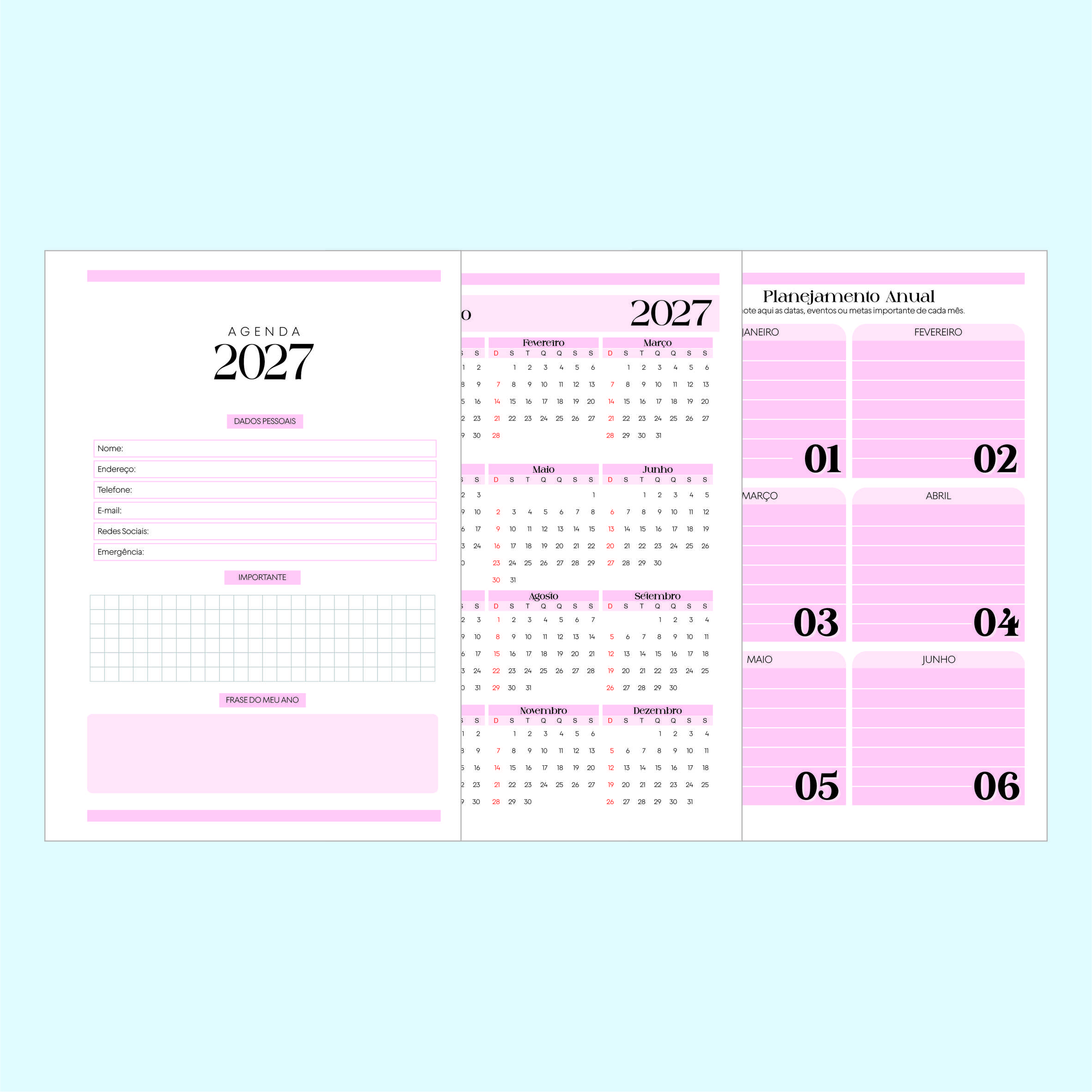 Arquivo Agenda + Agendamentos 2027 3