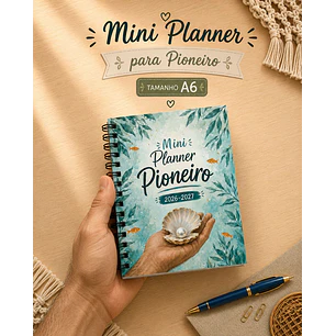 Arquivo Mini Planner Pioneiro A6