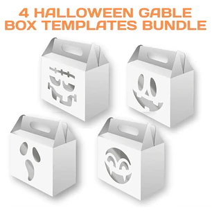 Arquivo Halloween Maletinha Rostos