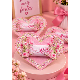 Arquivo Outubro Rosa Card Balinha Coração