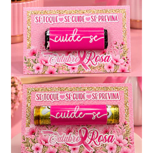 Arquivo Outubro Rosa Cards Batom ou Bis
