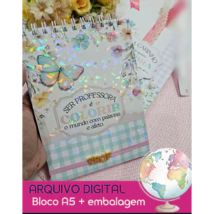 Arquivo Bloco A5 + Embalagem