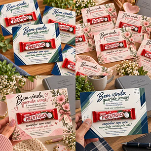 Arquivo de Corte Card Prestígio Bem Vindos