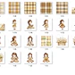 Arquivo Kit Digital Flower Girl Menina Jardim - Thumbnail 2