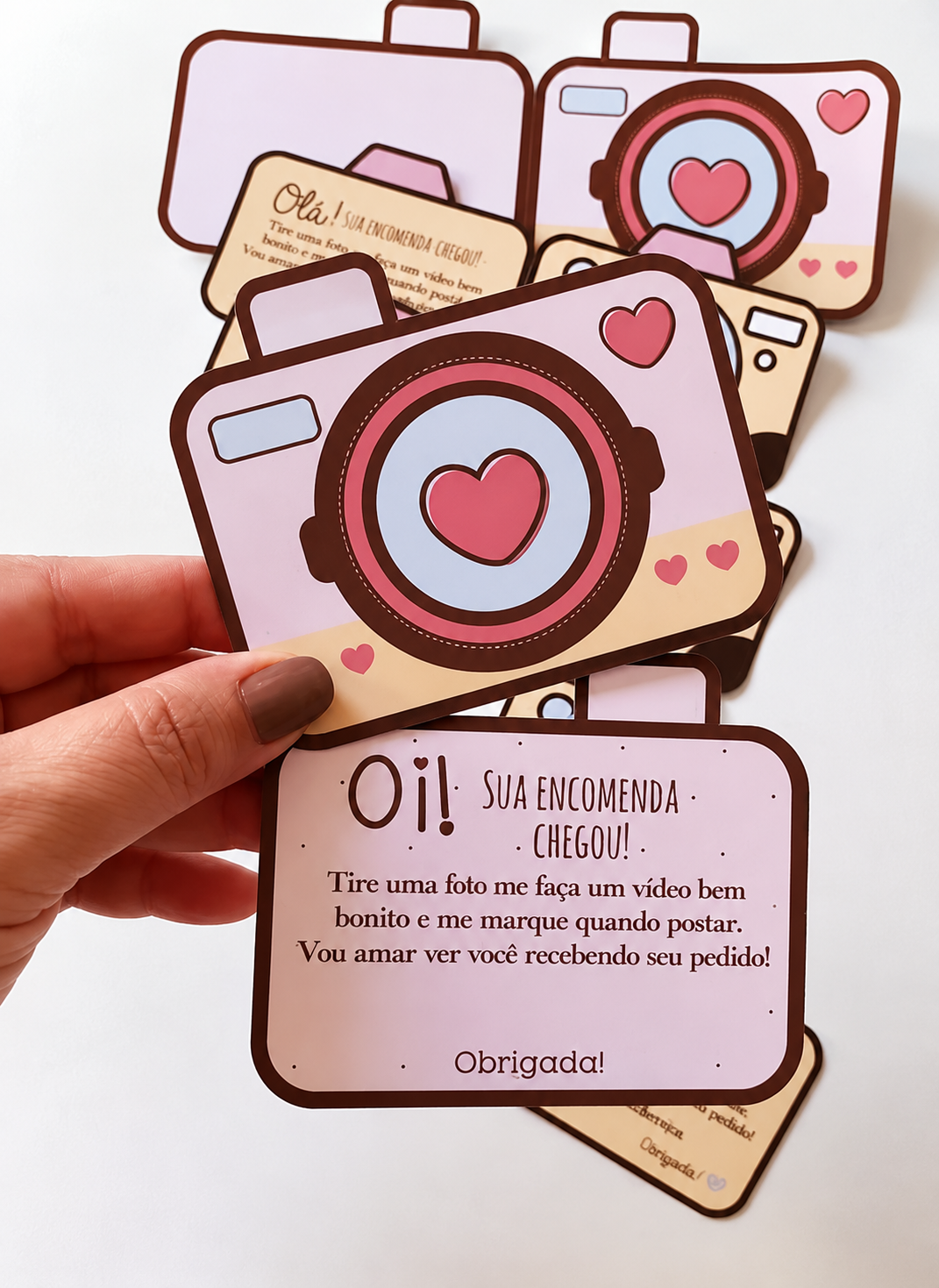 Arquivo de Corte Card Câmera 1