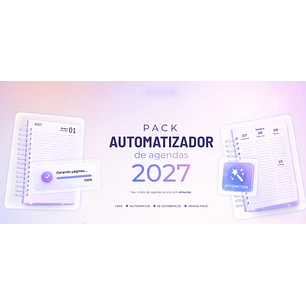Arquivo Pack Automatizador de Agendas 2027