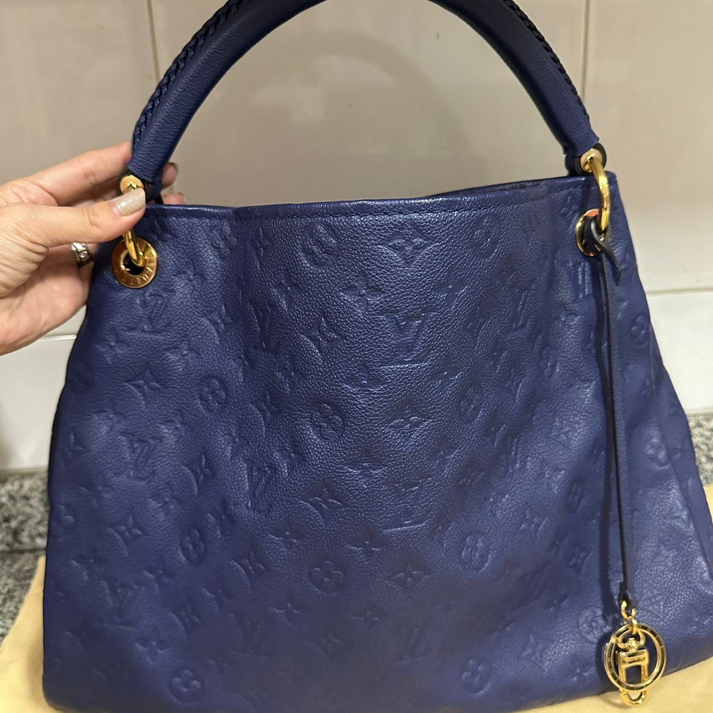 CARTERA LOUIS VUITTON ARTSY BLUE 1