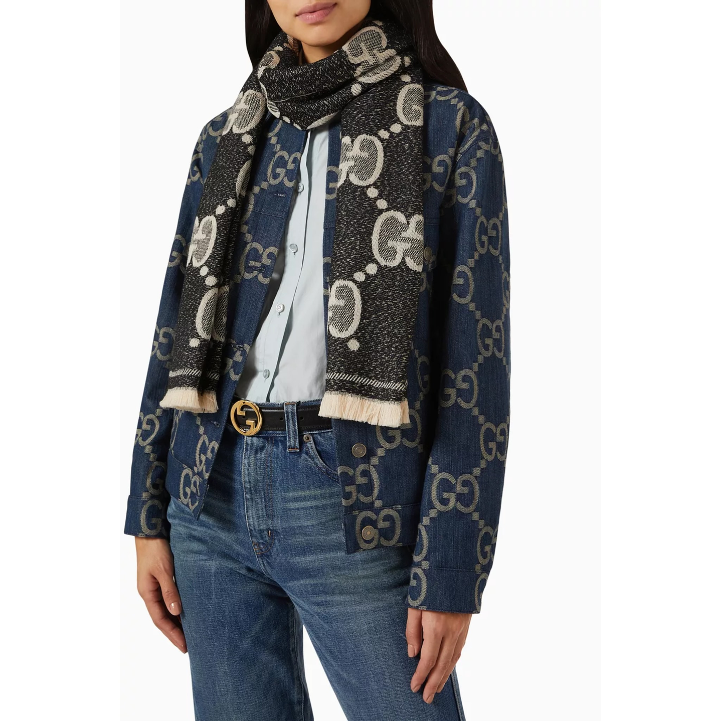 BUFANDA GUCCI LANA  1