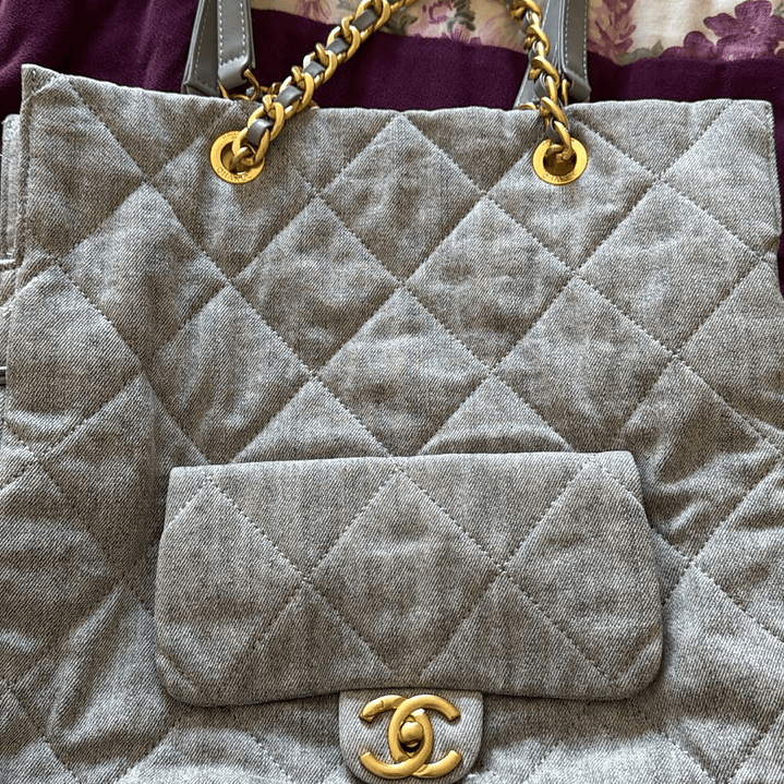 CARTERA DENIM CHANEL 4