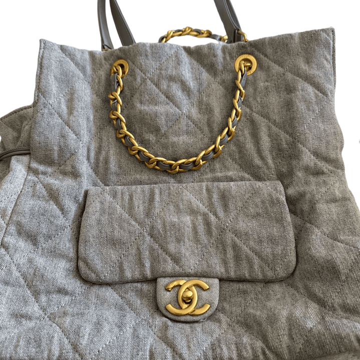 CARTERA DENIM CHANEL 7