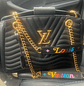 CARTERA NEW WAVE CHAIN LV - Miniatura 4