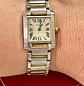 CARTIER PM ACERO Y ORO  - Miniatura 10