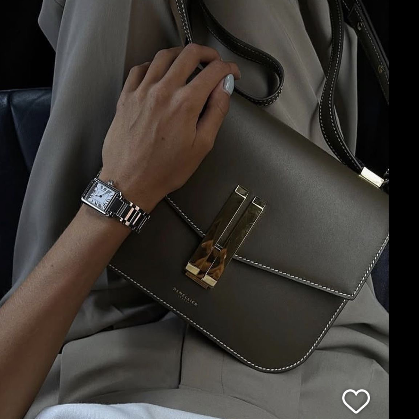 CARTIER PM ACERO Y ORO  3