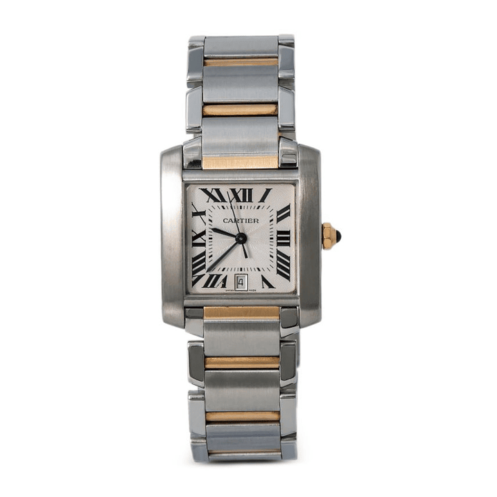 CARTIER PM ACERO Y ORO  1