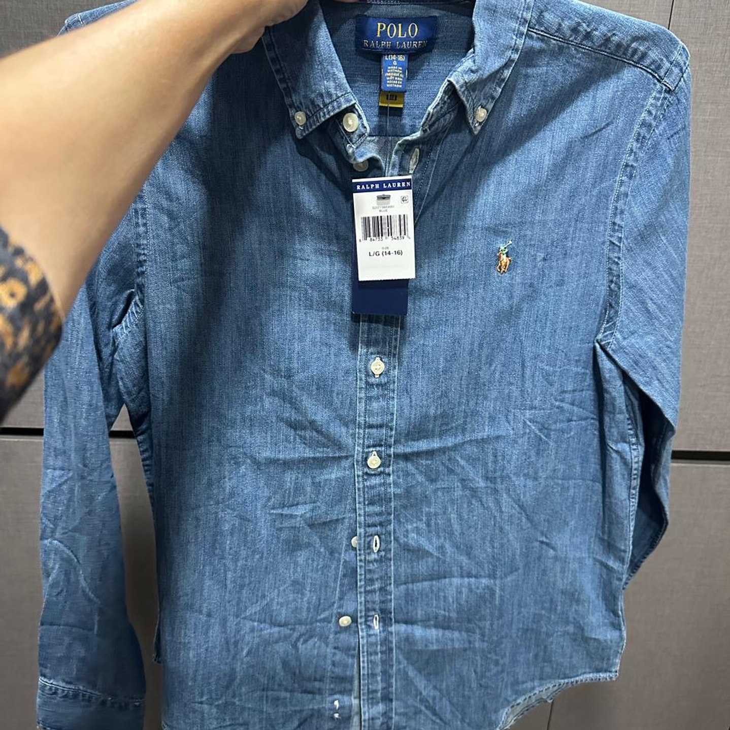 BRUSA DENIM POLO RALPH LAURENT 2