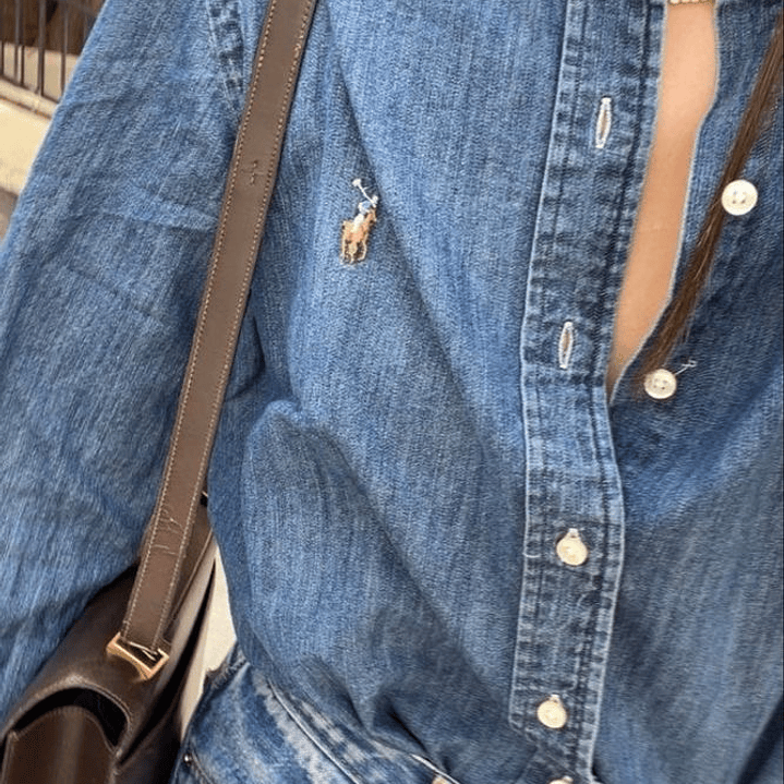 BRUSA DENIM POLO RALPH LAURENT 3