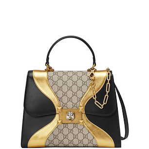 CARTERA DORADA GUCCI